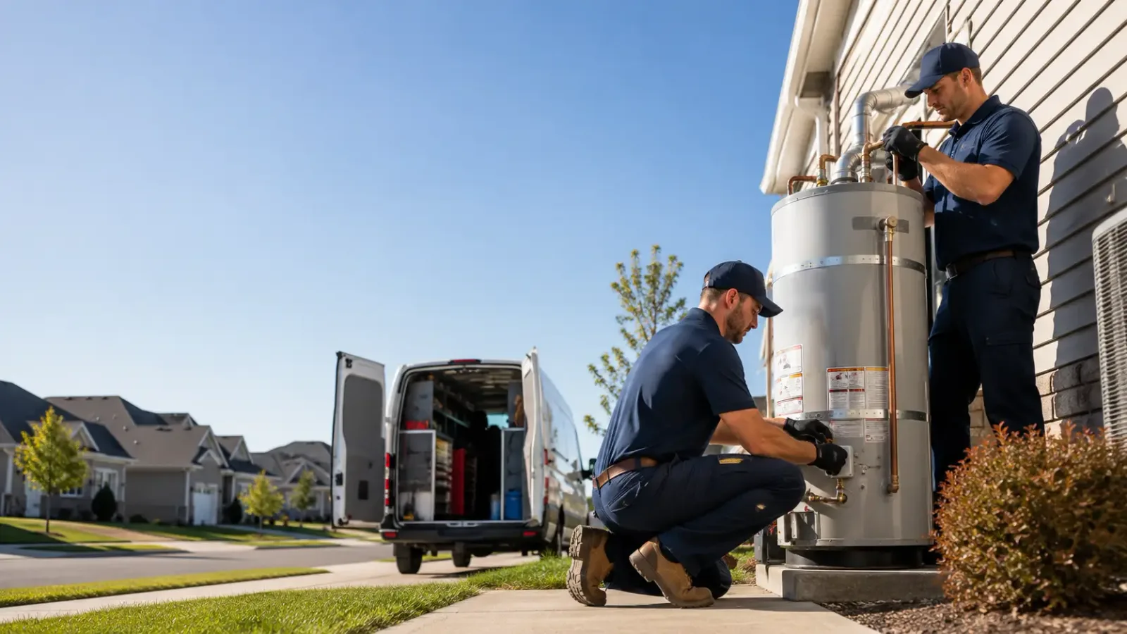 Water Heater Installation in Franklin, IN